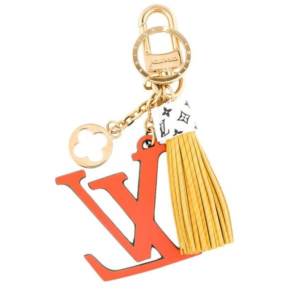 Authentic RARE LOUIS VUITTON Pop Tassel Bag Charm Large LV Box Cover GIFTABLE - Picture 6 of 15